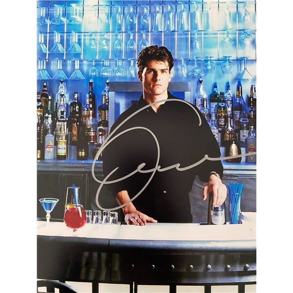 Cocktail Tom Cruise signed photo