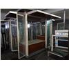 Image 2 : Retail Kiosk w/ Glass Doors 94" x 48" x 99"H (Pick Up by Appointment)