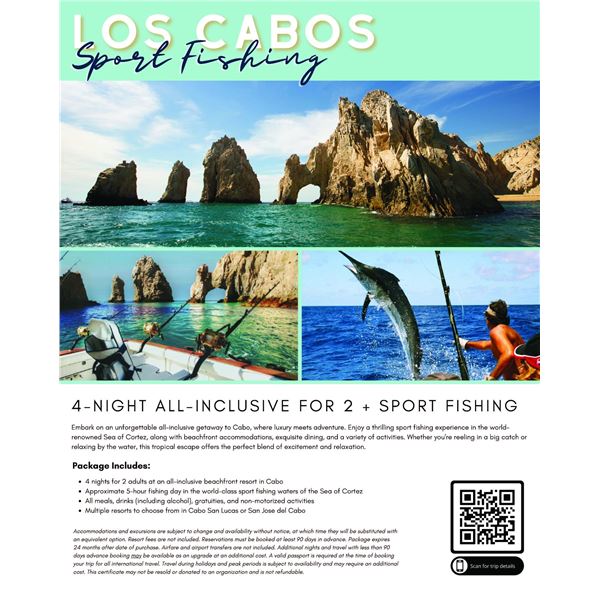 Los Cabos Sportfishing for 2
