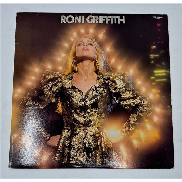 Roni Griffith Self-Titled LP Vinyl Album, 1982 Vanguard Disco Synth-Pop