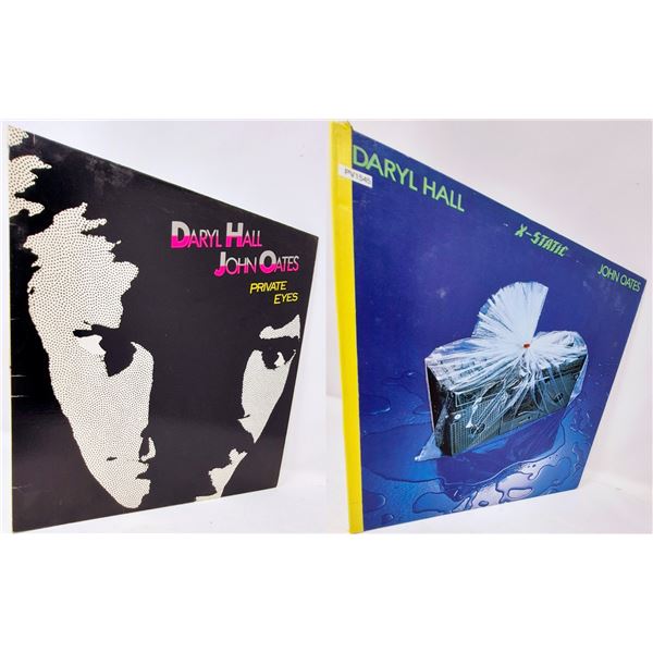 Hall & Oates – 2 LP Lot: Private Eyes + X-Static