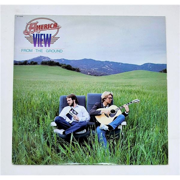 America *View from the Ground* LP Vinyl Album - 1982 Capitol Records