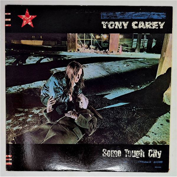 Tony Carey *Some Tough City* LP Vinyl Album - 1984 MCA Records