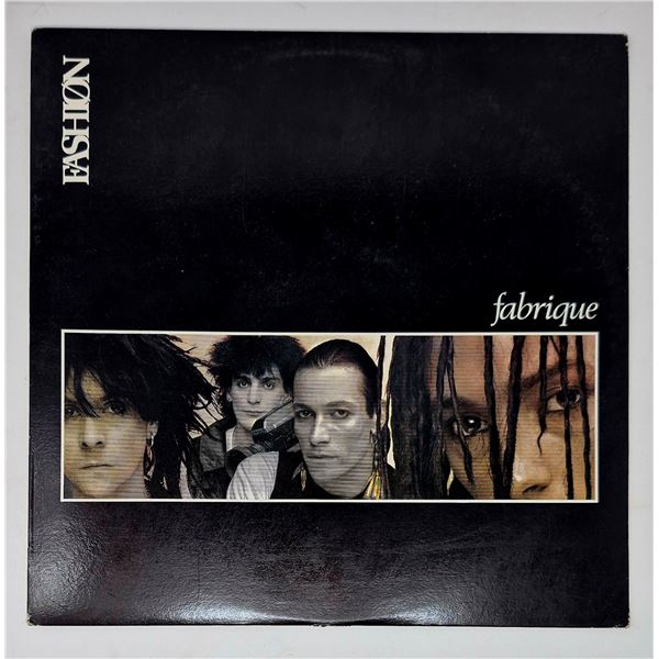 Fashion *Fabrique* LP Vinyl Album - 1982 Arista Records UK New Wave Synthpop