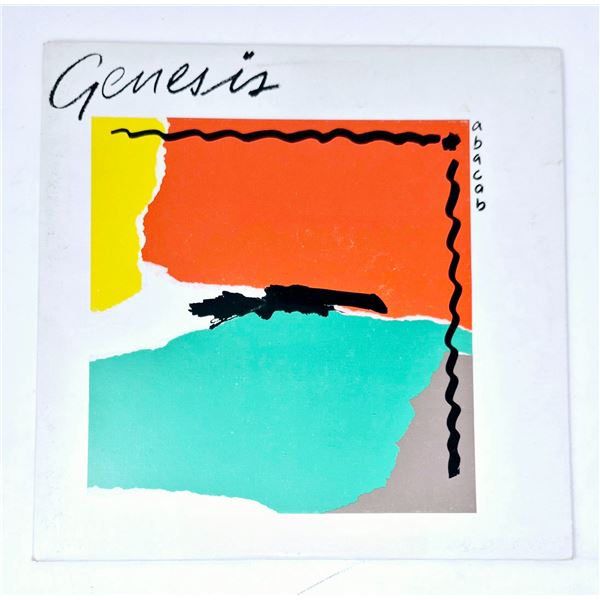 Genesis "Abacab" 1981 Vinyl LP – Original US Pressing, Abstract Art Cover