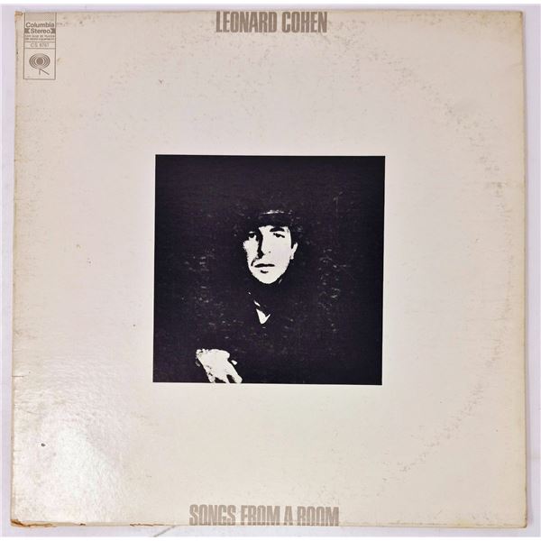 Leonard Cohen "Songs from a Room" 1969 Vinyl LP – Original Columbia US Pressing