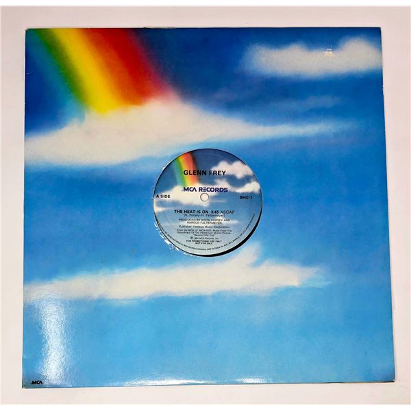 1984 MCA Promo 12" – Glenn Frey “The Heat Is On” from Beverly Hills Cop O