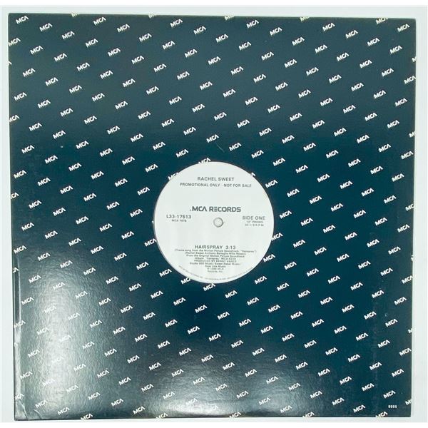 1988 MCA Promo 12" – Rachel Sweet “Hairspray” from John Waters Soundtrack