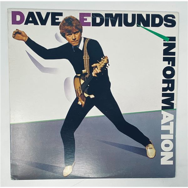 Dave Edmunds “Information” Vinyl LP (1983, Arista Records)