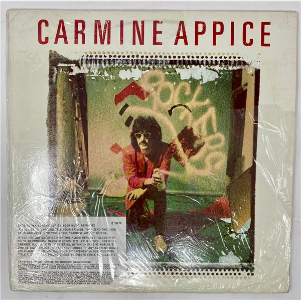 Carmine Appice – Self-Titled Vinyl LP (1981, Columbia)