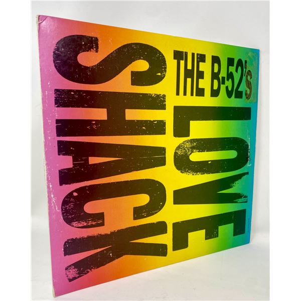 The B-52's "Love Shack" 12" Vinyl Maxi-Single – Colorful 1980s Classic