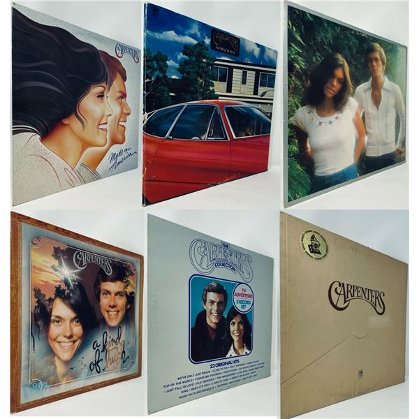 Lot of 6 LPs – The Carpenters Vinyl Collection (Multiple Albums)