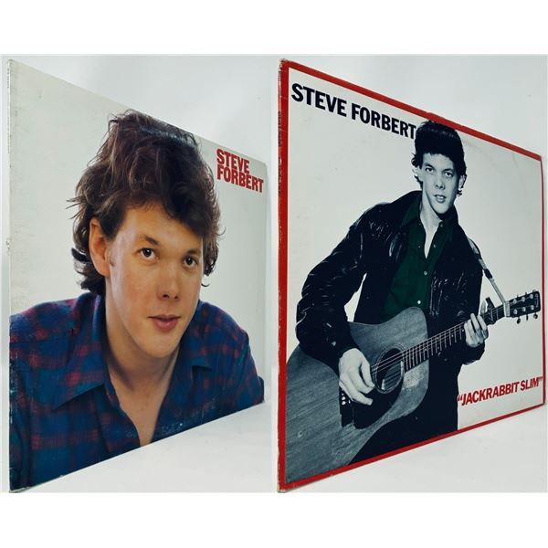 Lot of 2 LPs – Steve Forbert 'Jackrabbit Slim' & Self-Titled