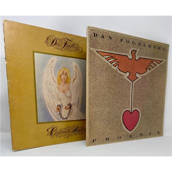 Lot of 2 LPs – Dan Fogelberg 'Captured Angel' & 'Phoenix'