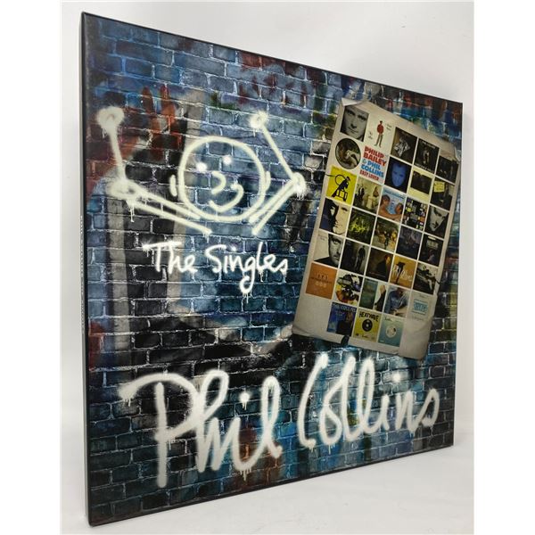 Phil Collins "The Singles" Vinyl 2xLP Compilation – Gatefold, Hits Collection