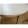Image 2 : TABLE RONDE PLIABLE 4'd. (ABIMÉE)