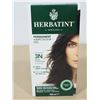 Image 1 : GEL COLORANT PERMANENT HERBATINT CHANTAIN FONCÉ 135ml