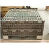 Image 1 : BOÎTE PALLETTE PLIABLE 45"x45"x45" USAGÉ