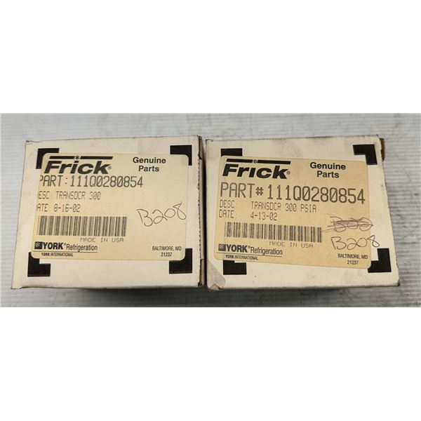 (2) Honeywell #9306476 Model SA Pressure Transducers