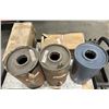 Image 1 : Lot of (5) Misc. Carbonsteel Urethane Covered Drums
