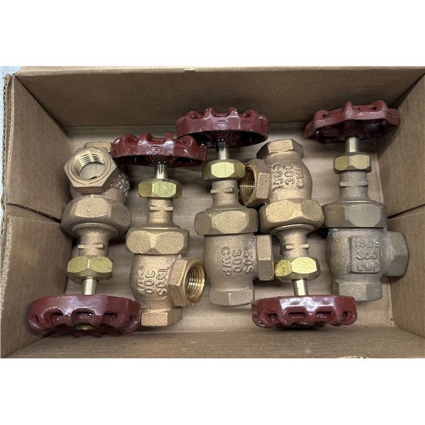 Lot of (5) Misc. Valves