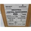 Image 2 : Emerson #E500 Industrial Control Transformer