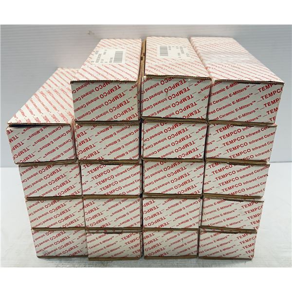 Lot of (19) Tempco #4-0702-0027 Infrared Ceramic E-Mitters