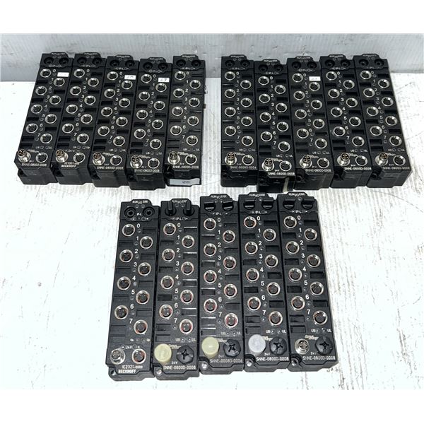 Lot of (15) Turck / Beckhoff Modules #SNNE-0800D-0008 & #SNNE-0800D-0006
