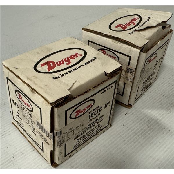 (2) Dwyer #2-5005 Gauges