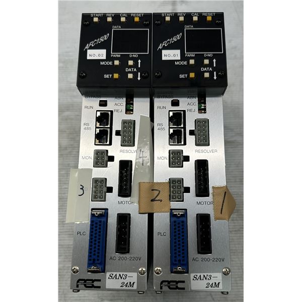 (2) FEC #SAN3-24 Controllers