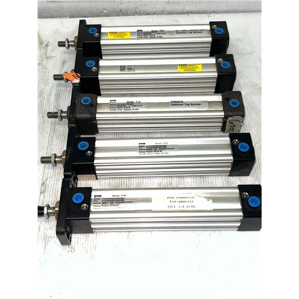 Lot of (5) Parker Cylinders