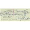 Image 1 : My Favorite Martian Wilfred Bixby signed check