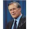 Image 1 : Donald Rumsfeld signed photo