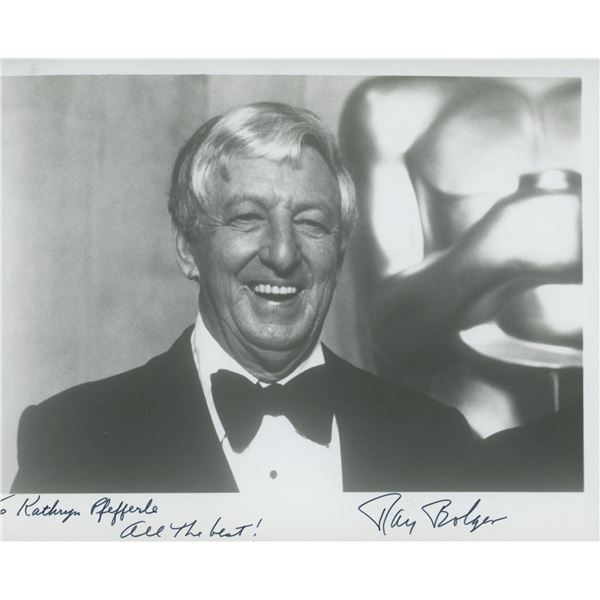 Ray Bolger signed photo