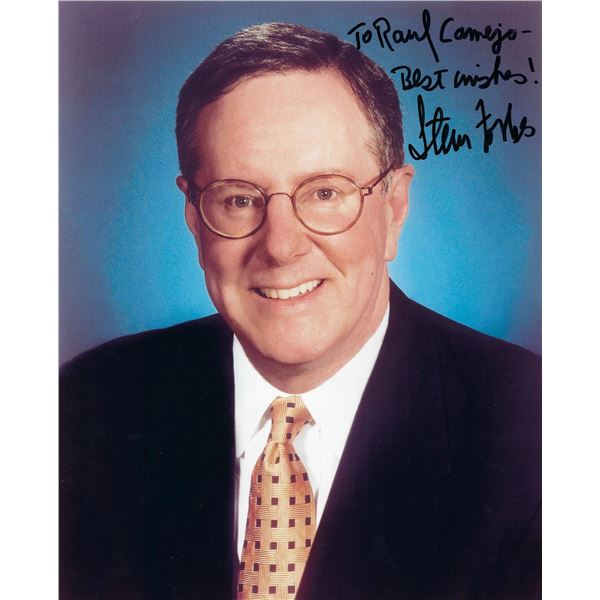 Steve Forbes signed photo