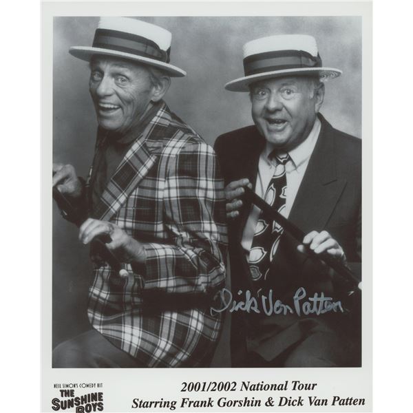 The Sunshine Boys Dick Van Patten signed photo