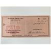 Image 2 : Julie Christie signed check
