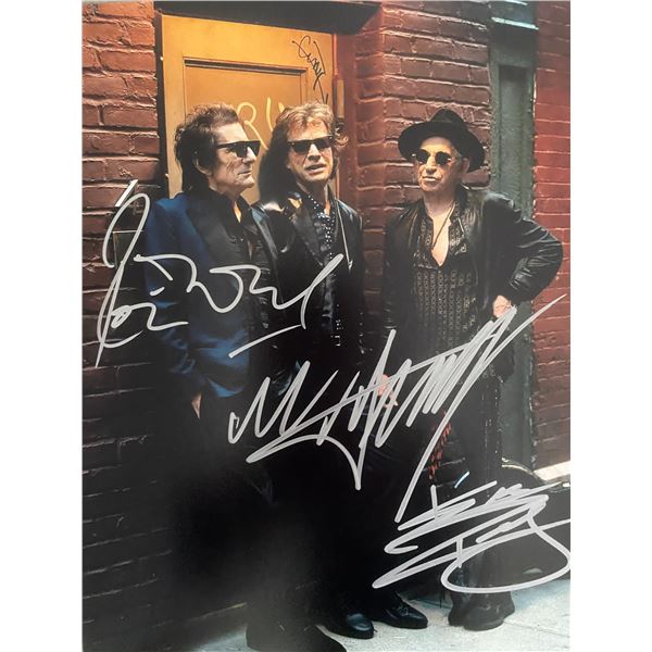 Rolling Stones band signed photo