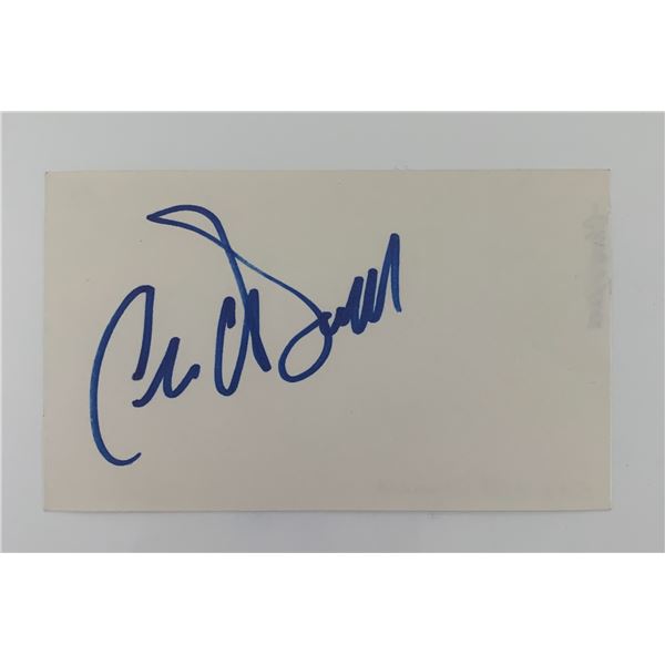 Chris O'Donell signature