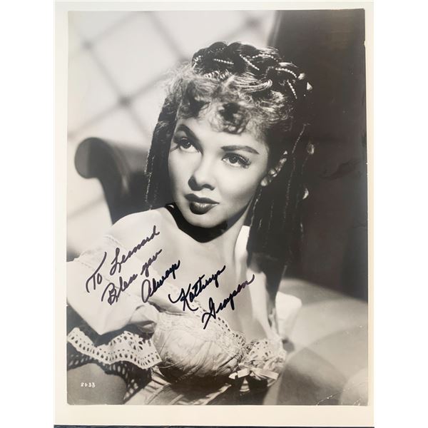 Anchors Aweigh Kathryn Grayson signed photo