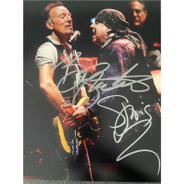 Bruce Springsteen, Stevie Van Zandt signed photo