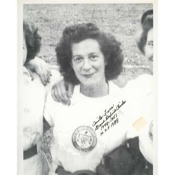 Anita Foss signed photo