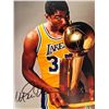 Image 1 : LA Lakers Magic Johnson signed photo
