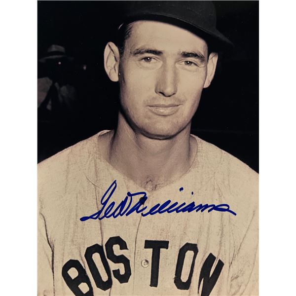 Boston Red Sox Ted Williams signed photo