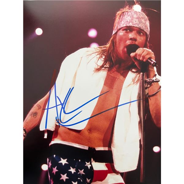 Guns N' Roses Axl Rose signed photo