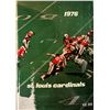 Image 1 : 1976 St. Louis Cardinals team program
