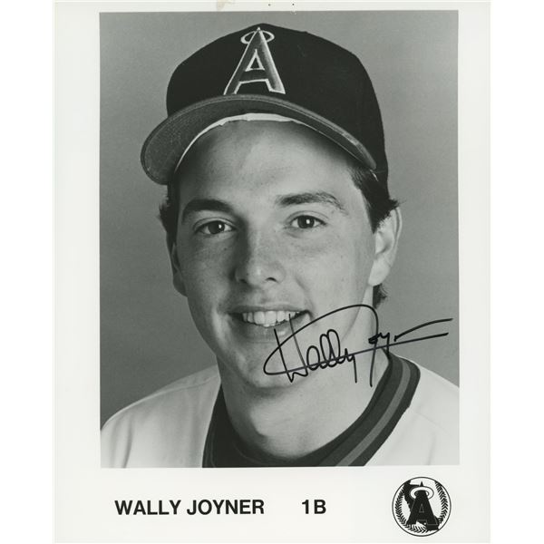 Wally Joyner signed photo