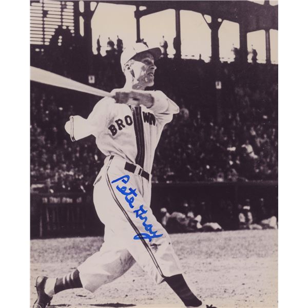 Pete Gray signed photo