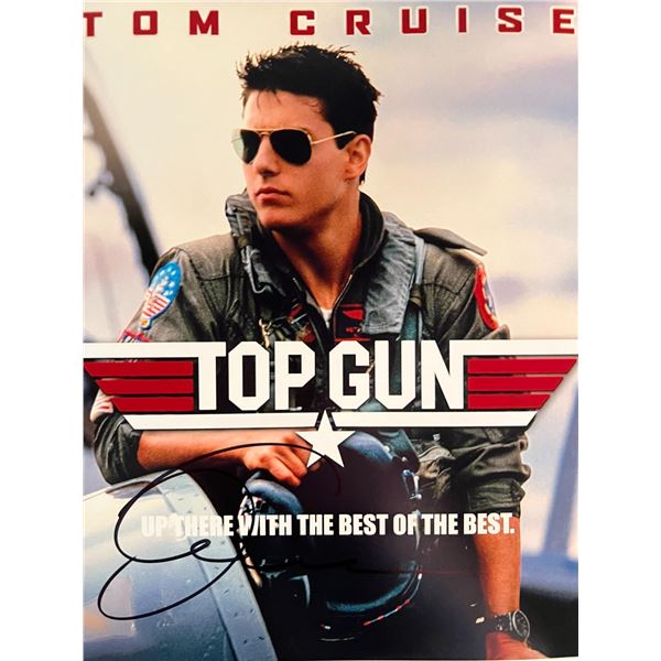 Top Gun Tom Cruise signed photo