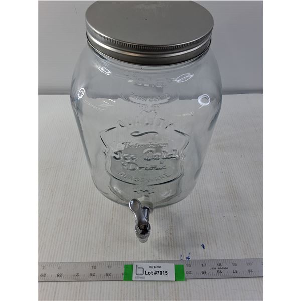 Glass Cold Drink Dispenser